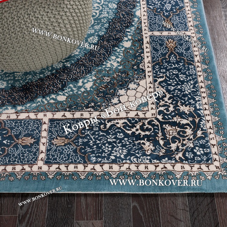 Турецкий Ковер Для гостиной New дизайн 75 Синий