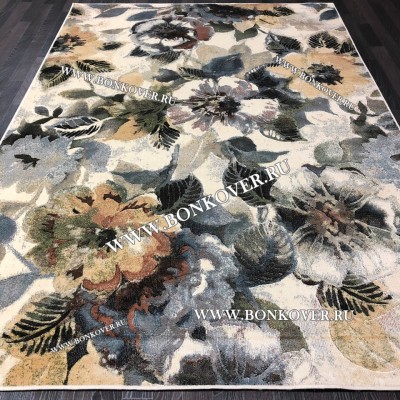 Бельгийский Ковер из Вискозы Дизайн 03 Цветочный