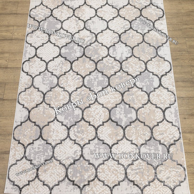 Турецкий Геометрический Ковер Для Гостиной Арт 30323