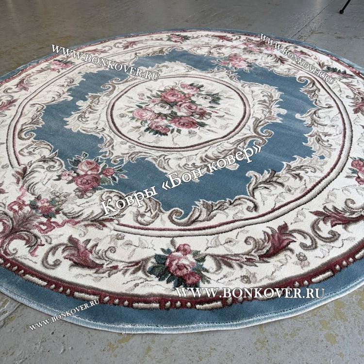 Круглый Ковер Медальон Дизайн 30855
